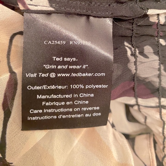 Ted Baker top *GENTLY worn* - Picture 9 of 16